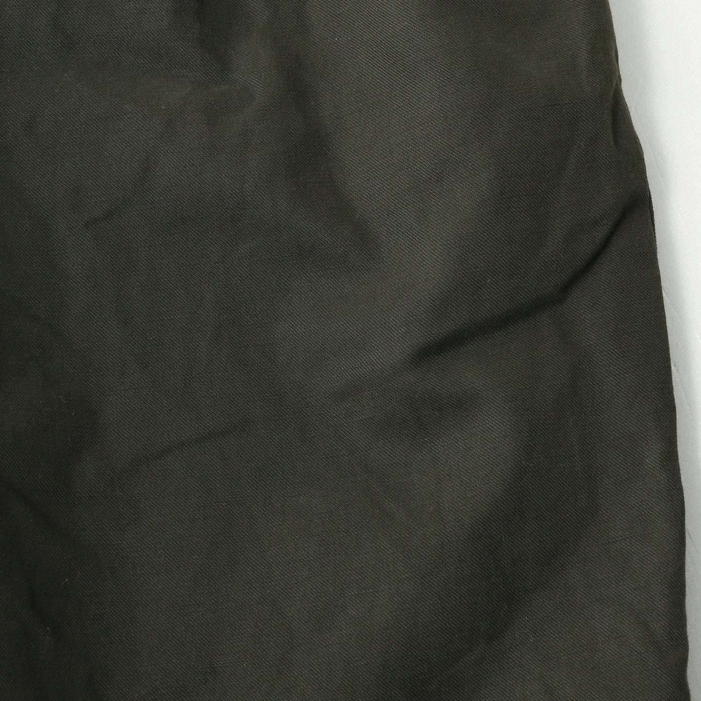 BRUSHED COTTON LINEN TROUSERS