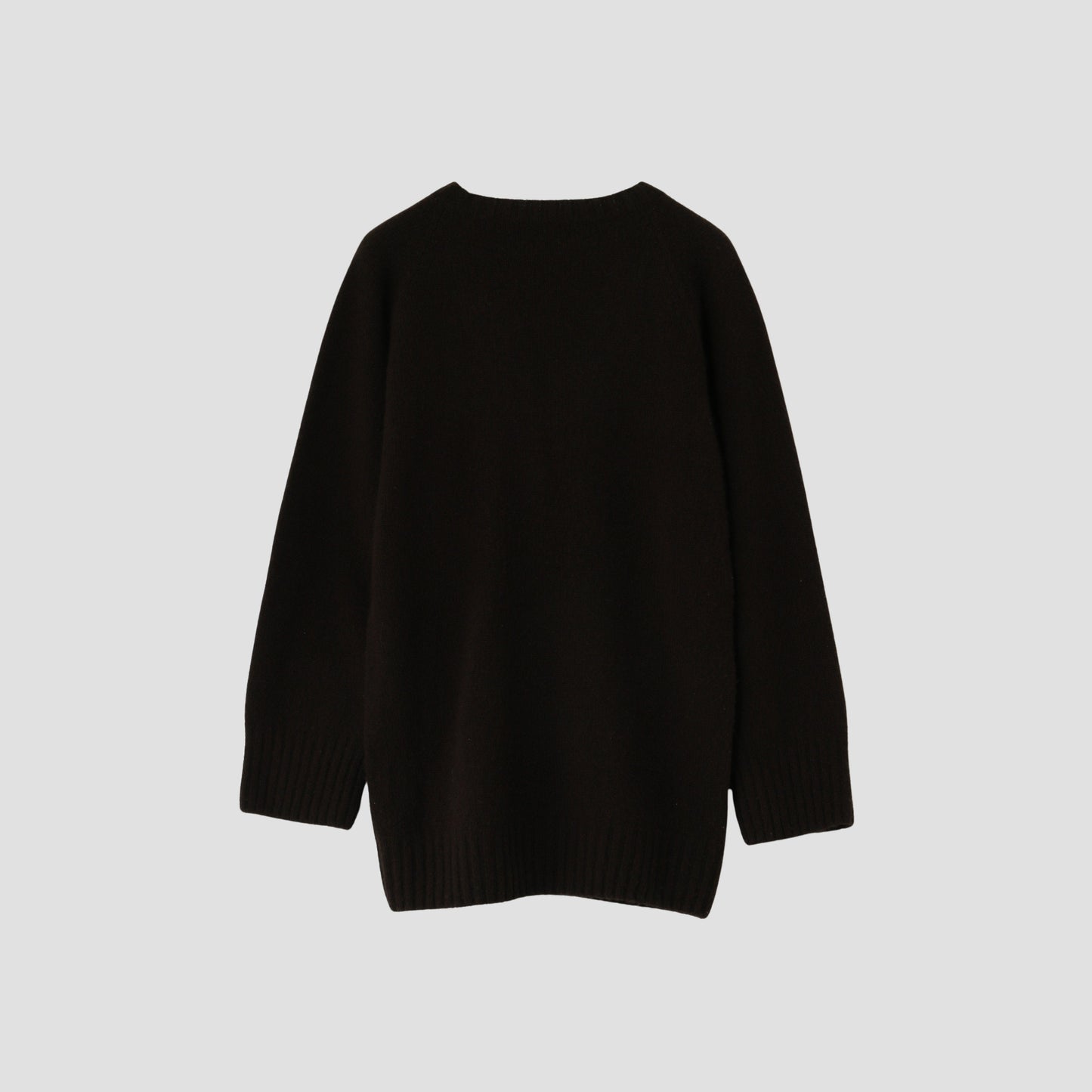 OVERSIZED V NECK JUMPER KNIT