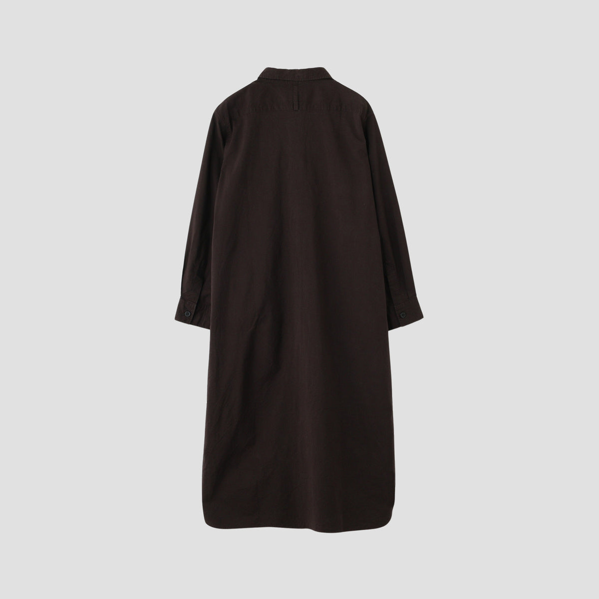 COTTON SILK POPLIN DRESS