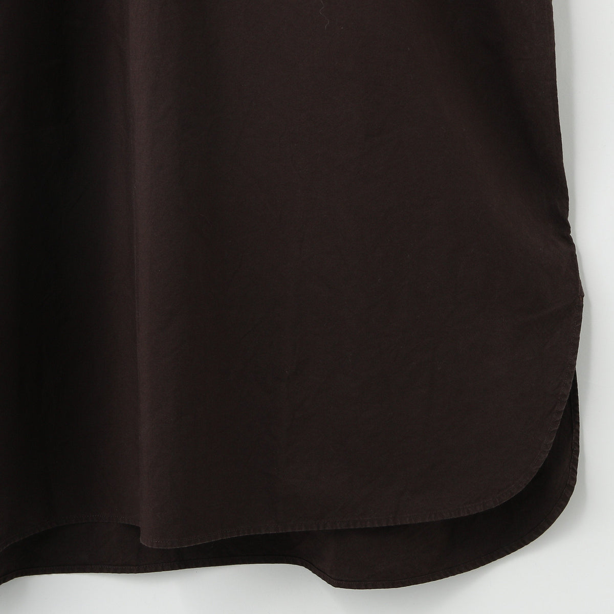 COTTON SILK POPLIN DRESS
