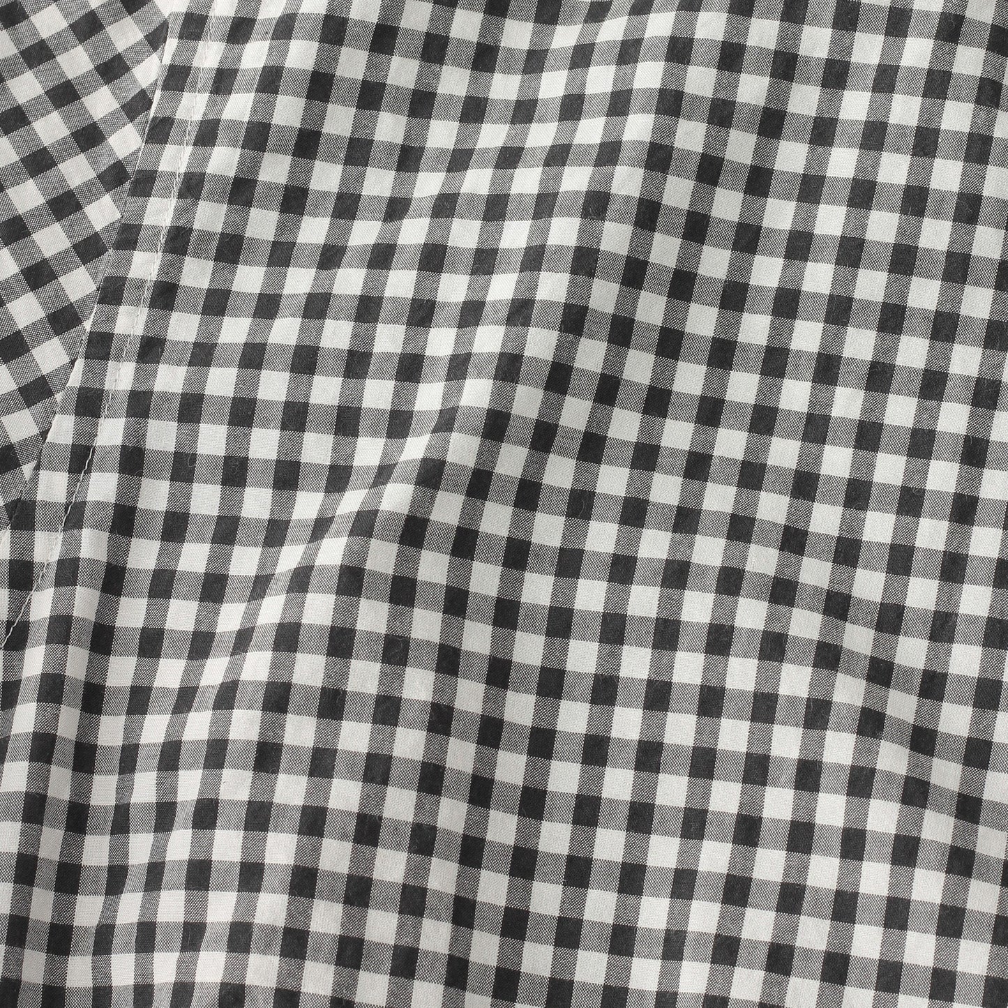DRY GINGHAMCHECK COTTON SHIRT