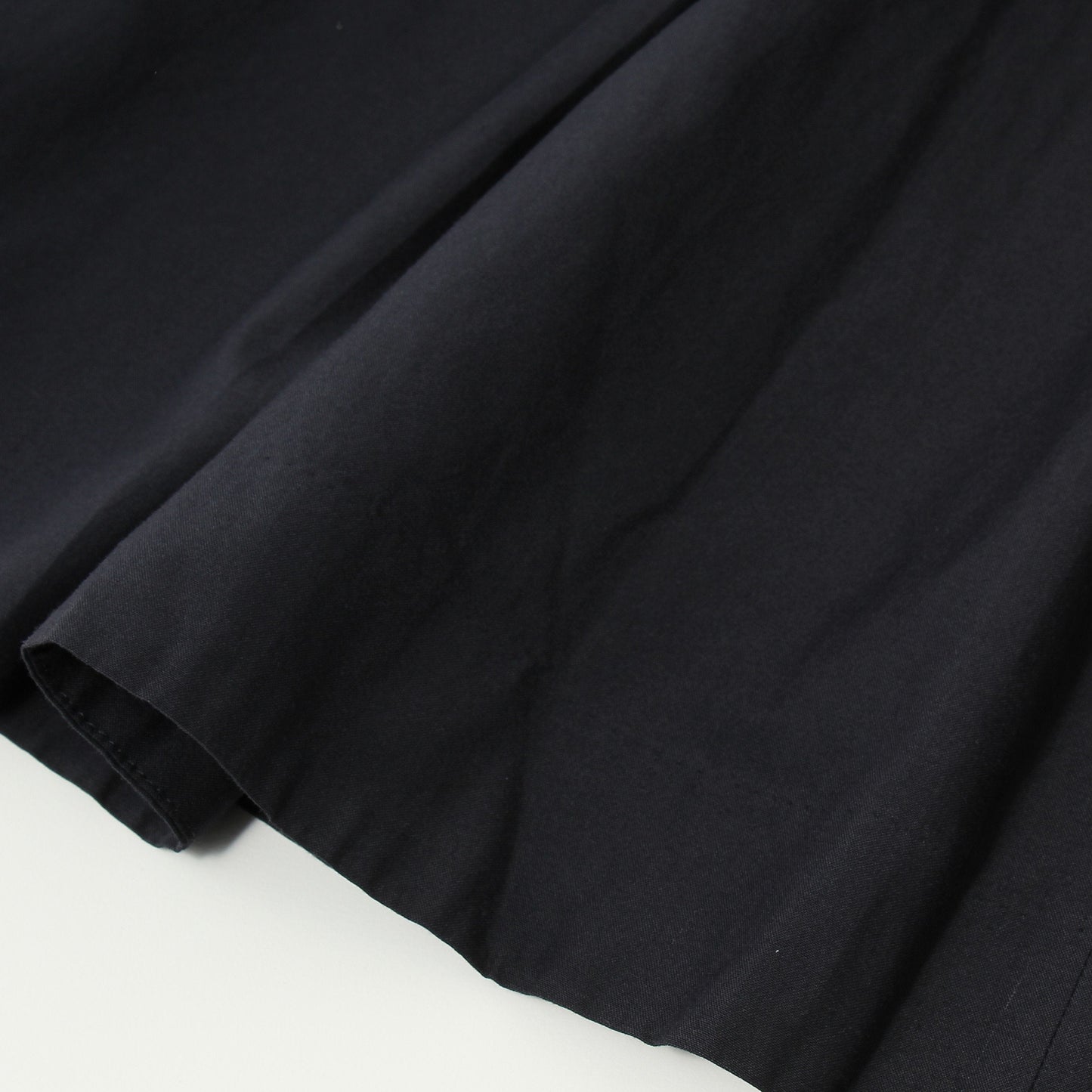 COTTON SILK POPLIN SKIRT