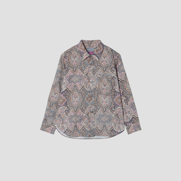 LIBERTY PRINT FABRIC SHIRT