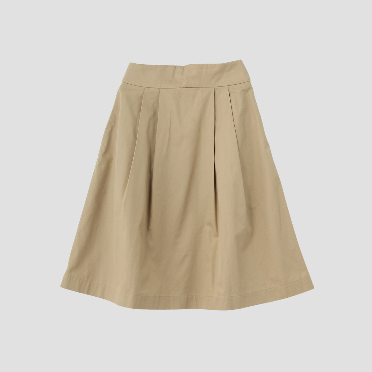 HIGH DENCE FINE TWILL SKIRT