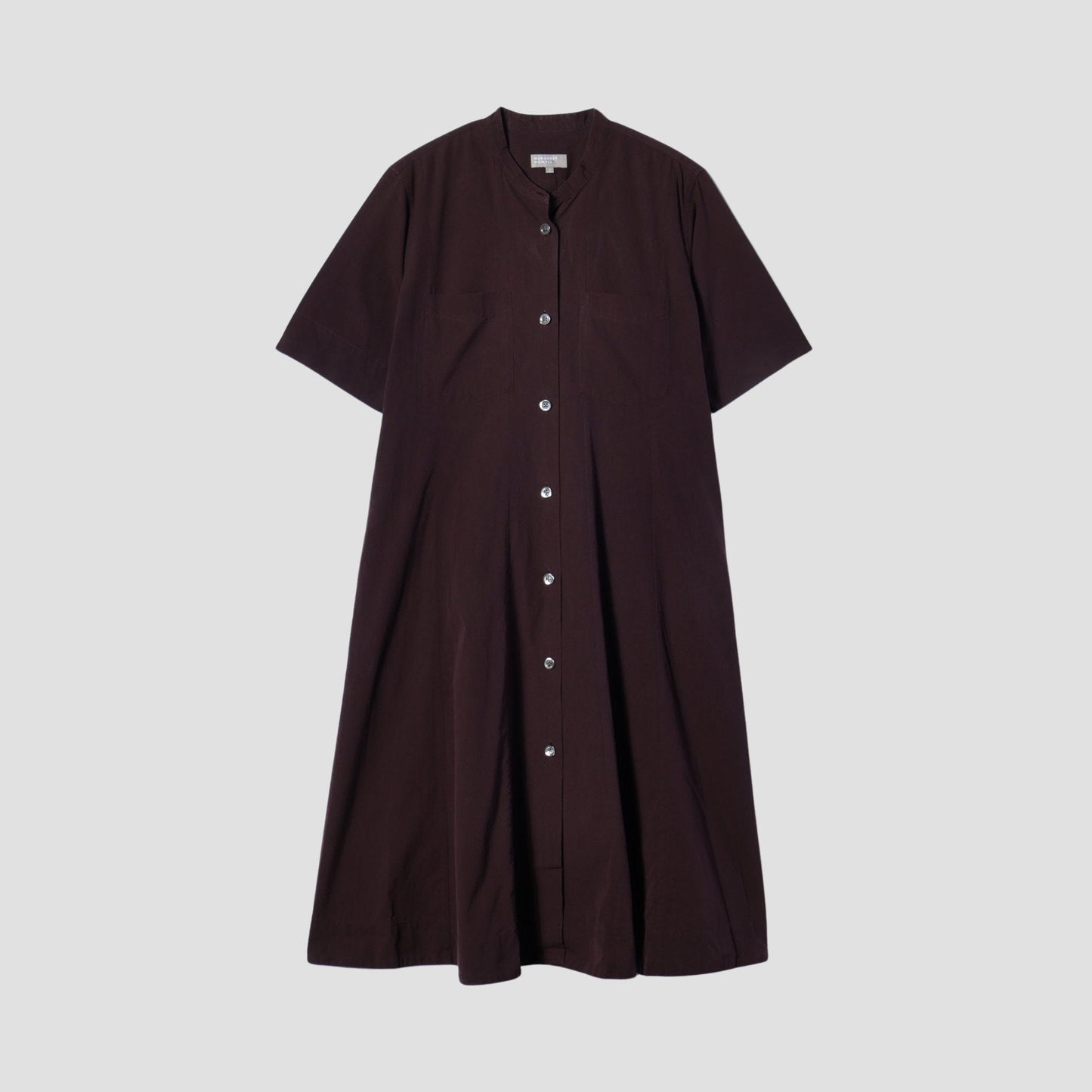 WASHED COTTON POPLIN DRESS