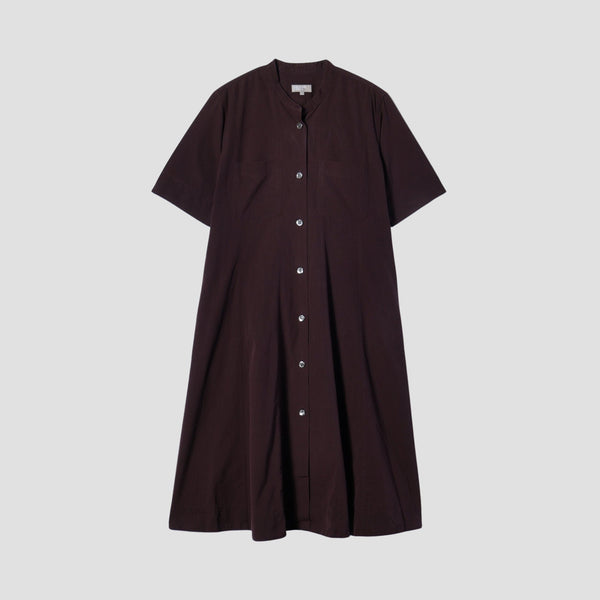 WASHED COTTON POPLIN DRESS