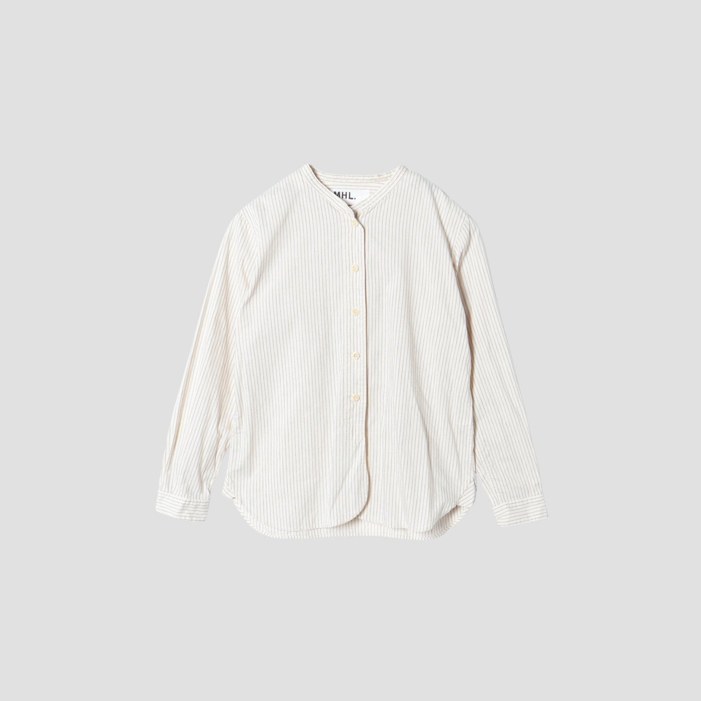 COTTON WORK STRIPE SHIRT