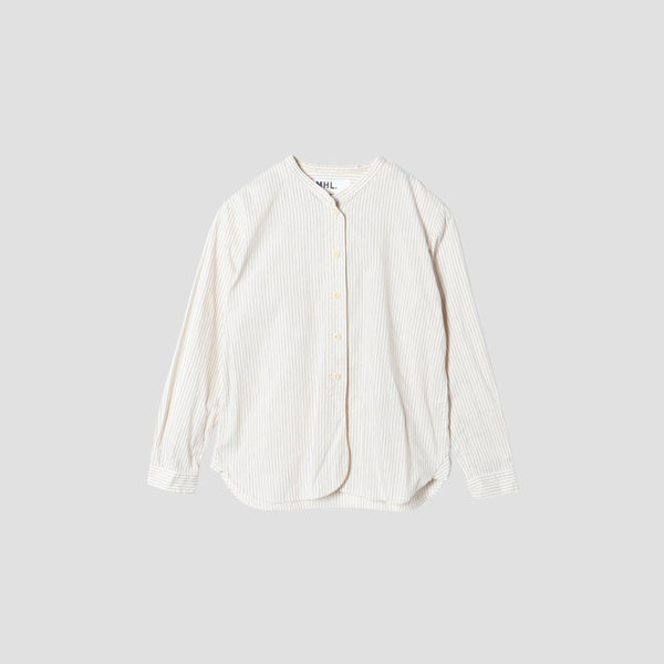 COTTON WORK STRIPE SHIRT