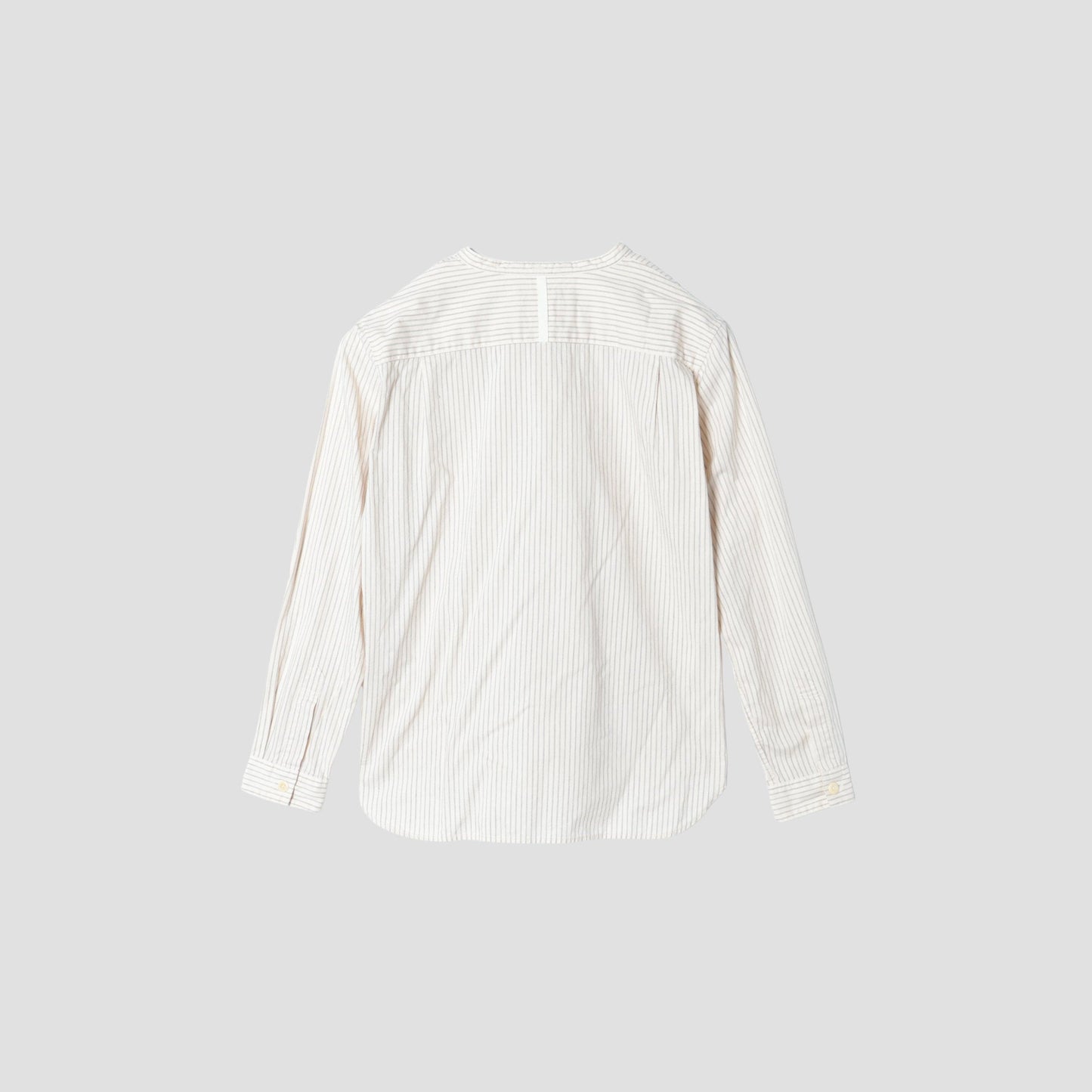 COTTON WORK STRIPE SHIRT