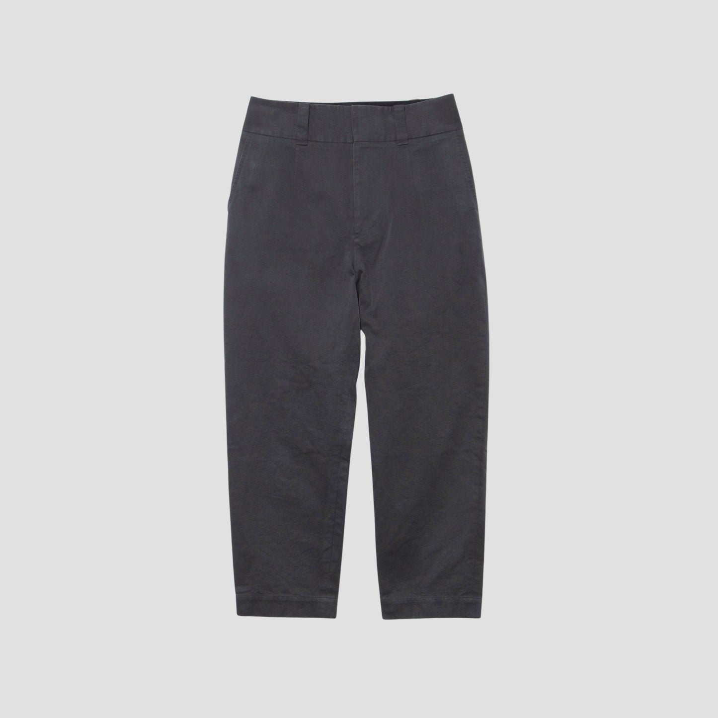 COTTON TWILL TROUSERS