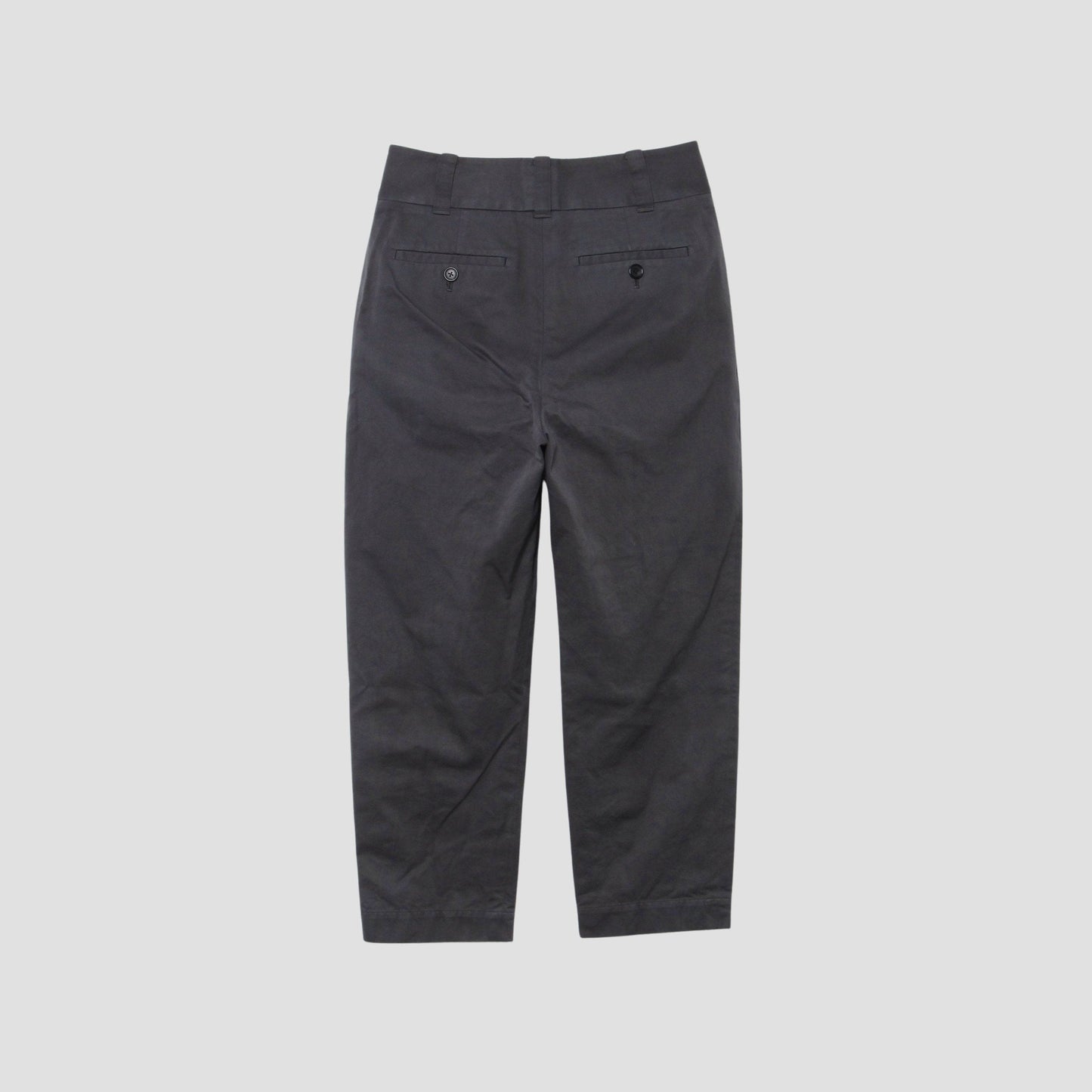 COTTON TWILL TROUSERS