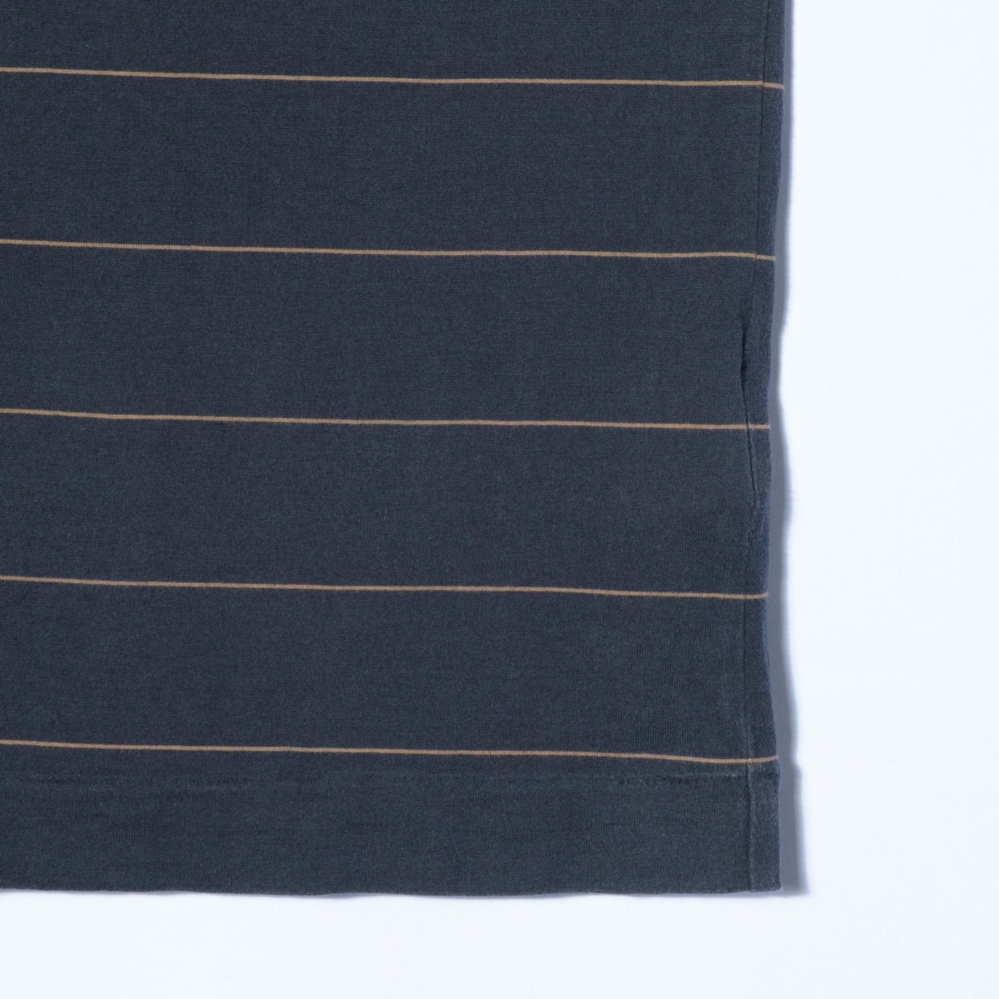 COTTON STRIPE SLOUCHY T SHIRT JERSEY
