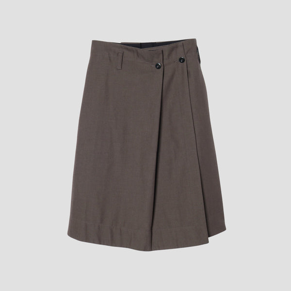 WOOL COTTON DRILL SKIRT