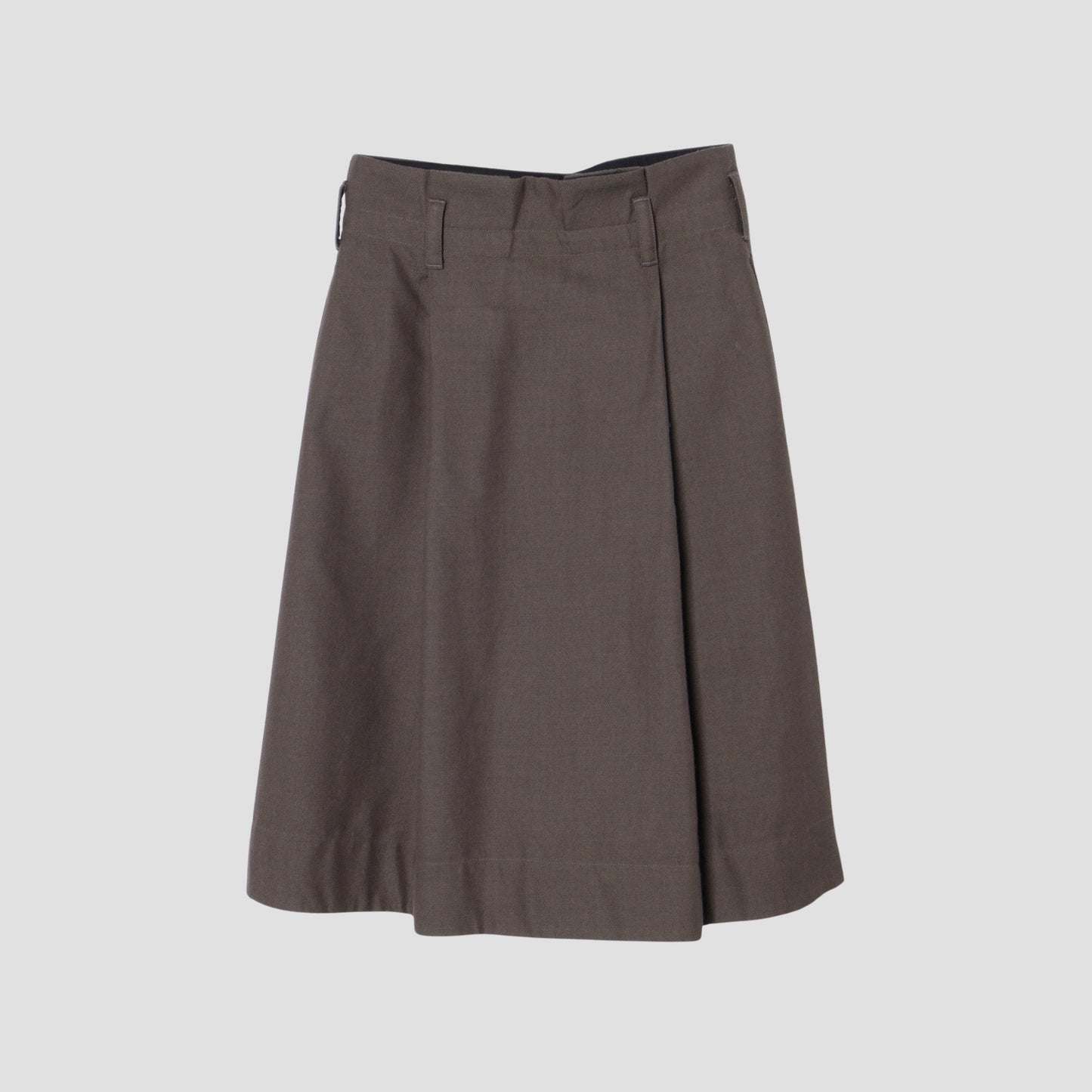 WOOL COTTON DRILL SKIRT