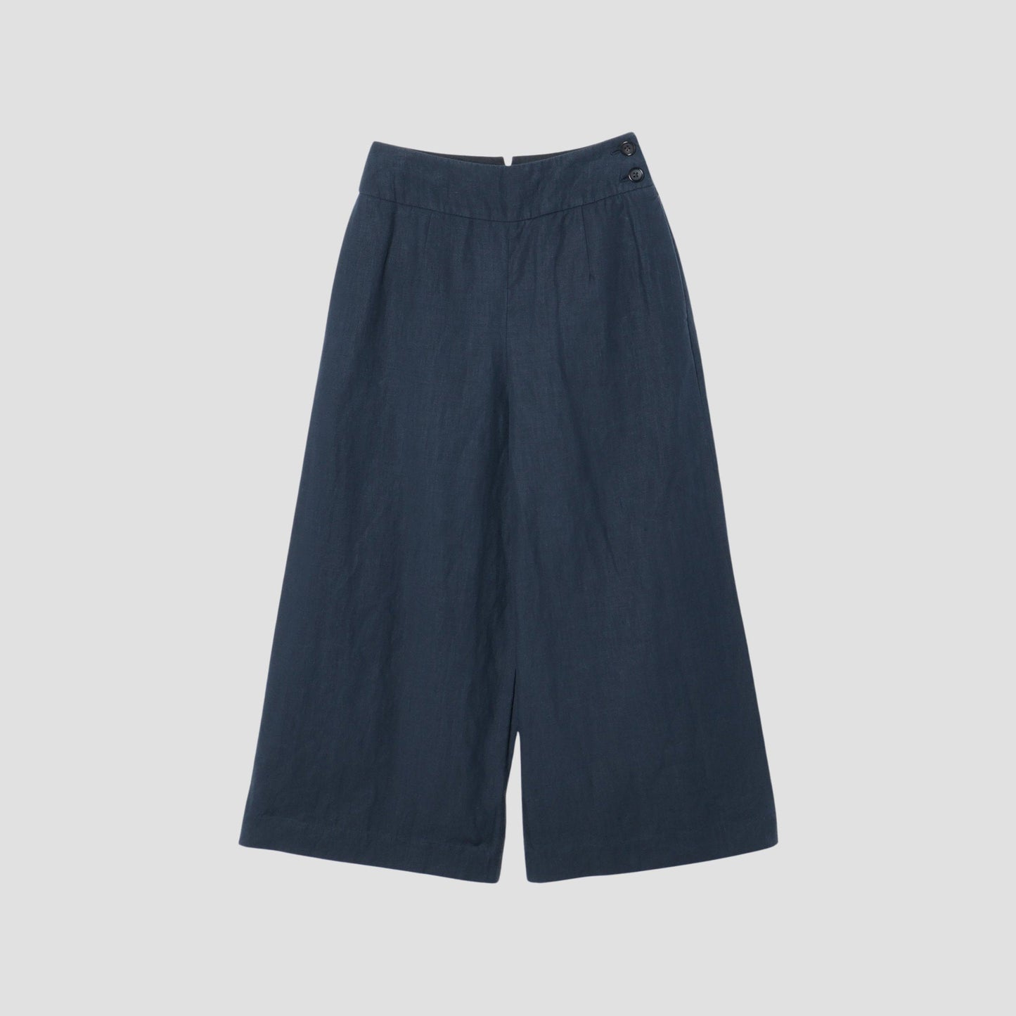 HIGH DENSE LINEN TROUSERS