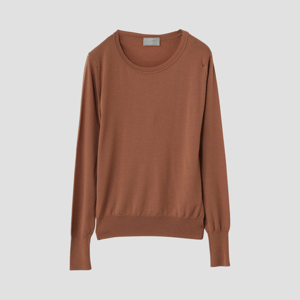 RELAXED CREW NECK JUMPER KNIT