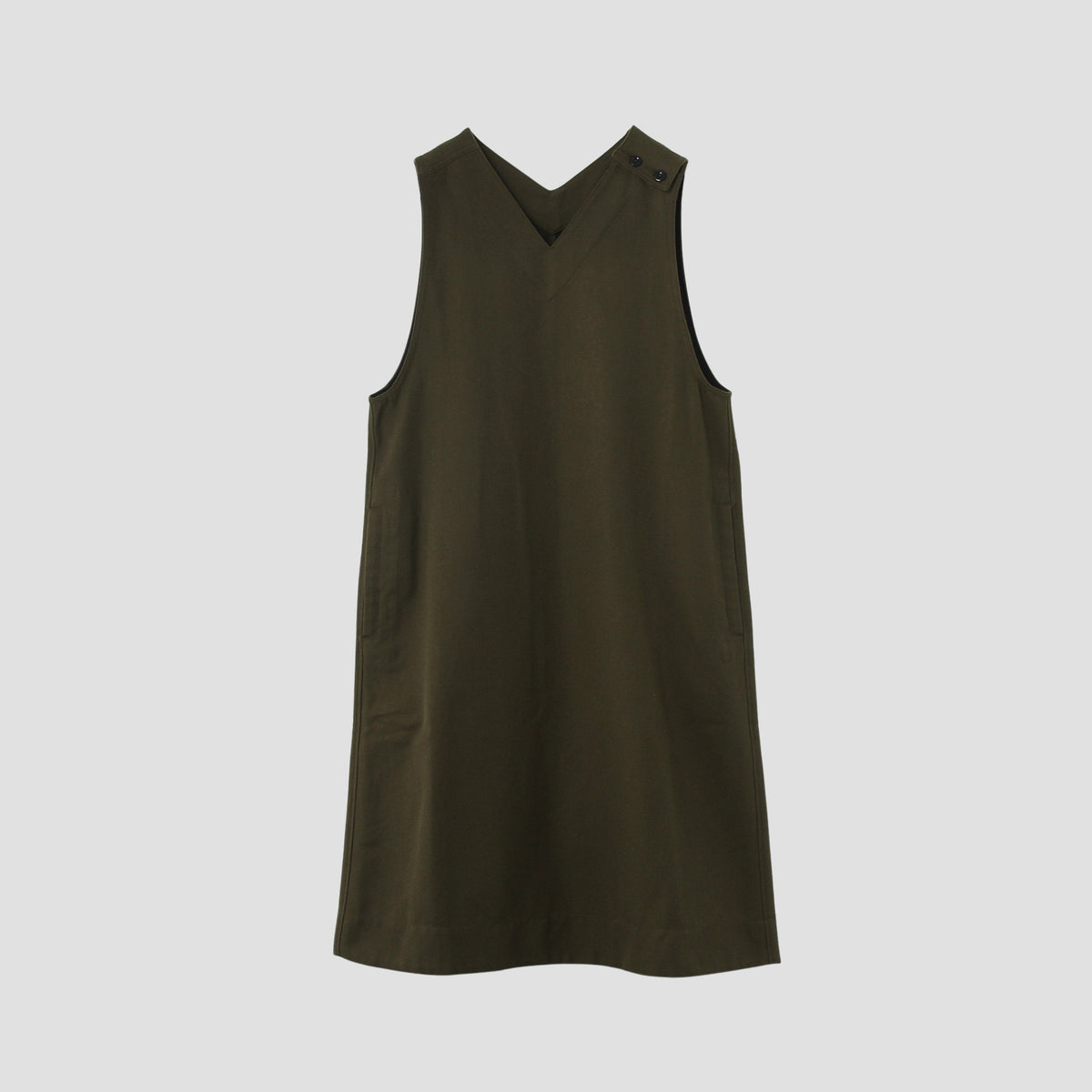 LIGHT COTTON WOOL DRILL DRESS