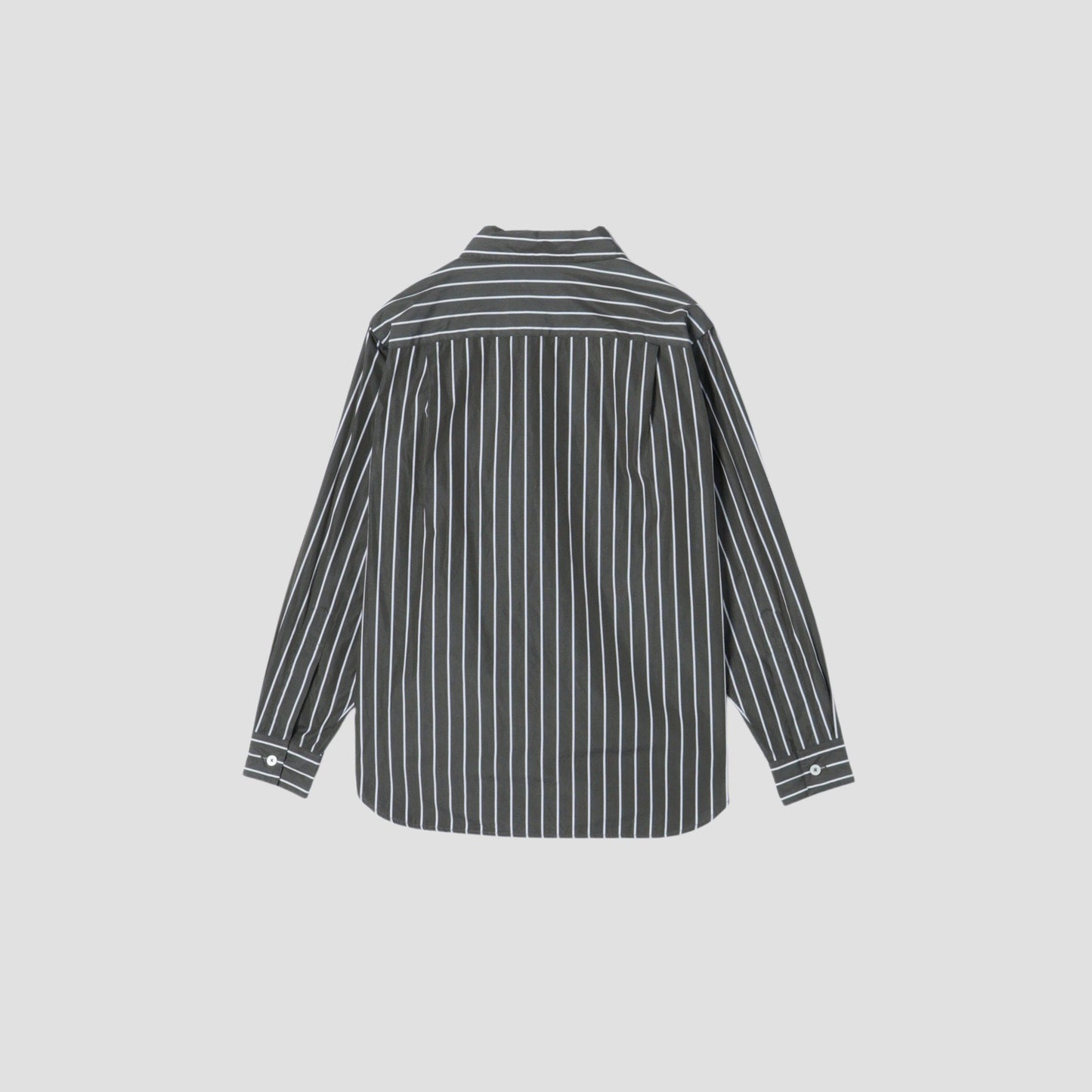 GRAPHIC STRIPE COTTON SHIRT