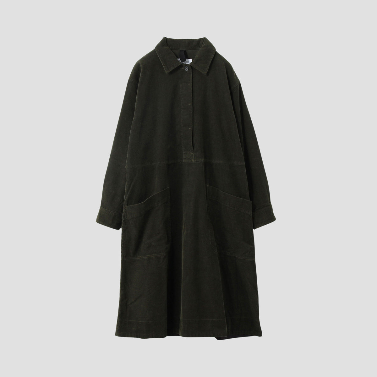 DRY COTTON NEEDLECORD DRESS