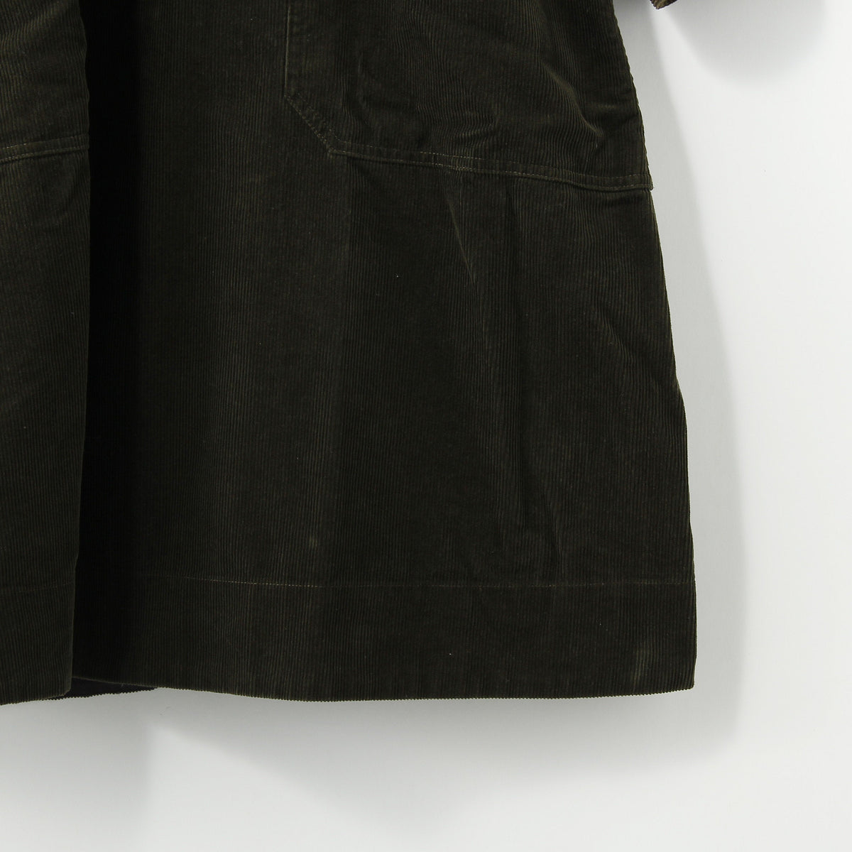DRY COTTON NEEDLECORD DRESS