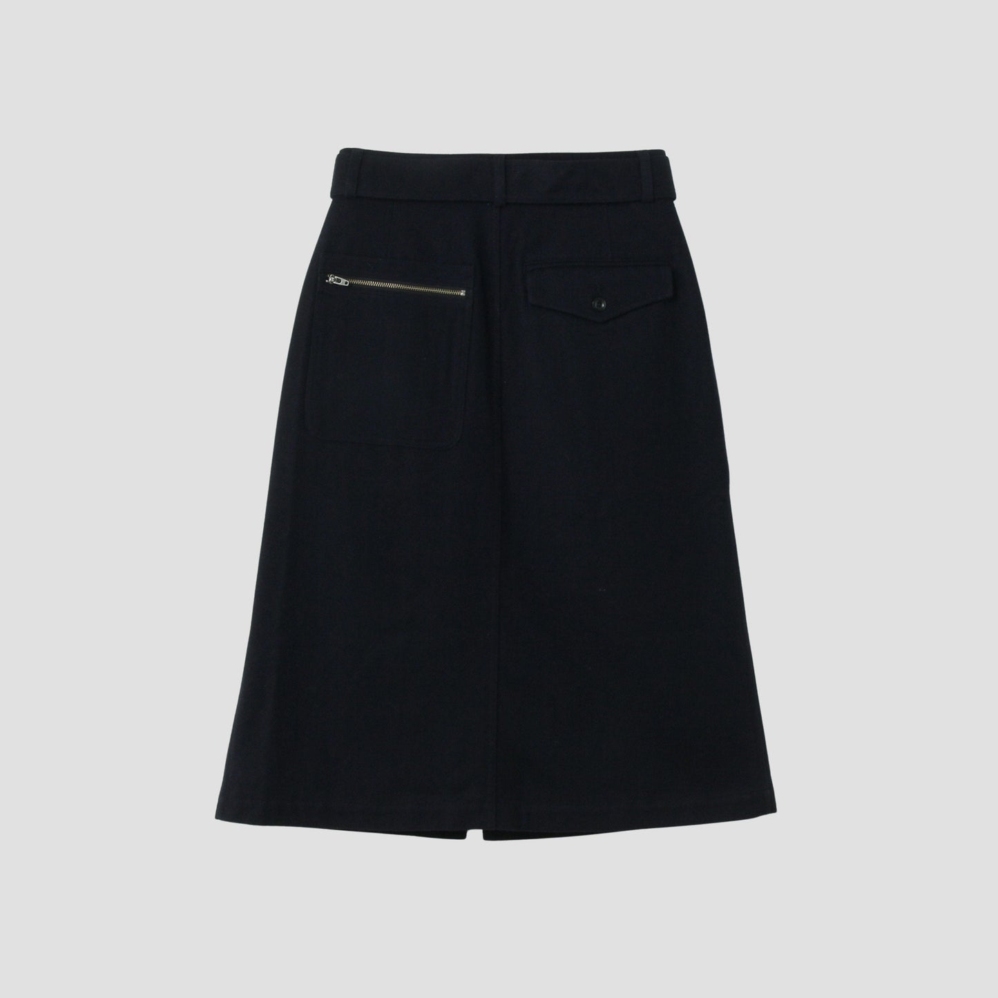 WOOL COTTON DRILL SKIRT