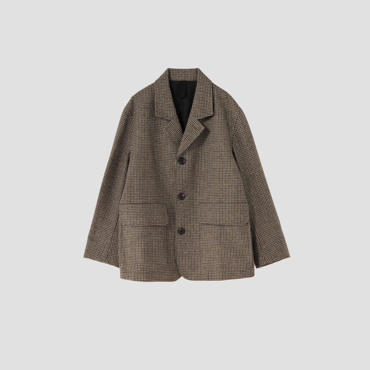 DOGTOOTH WOOL JACKET
