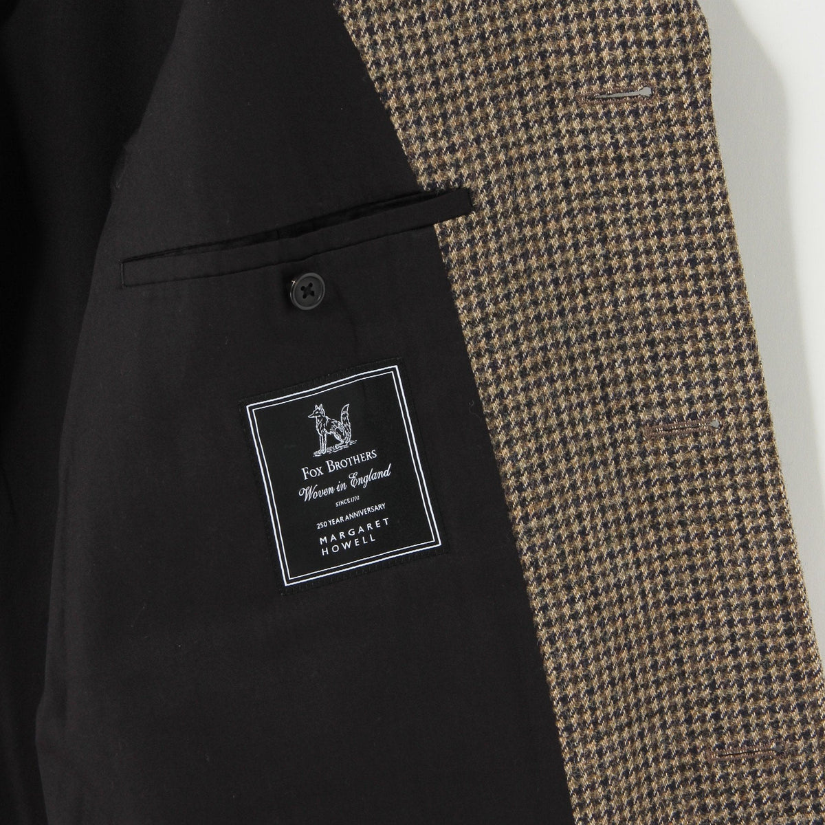 DOGTOOTH WOOL JACKET