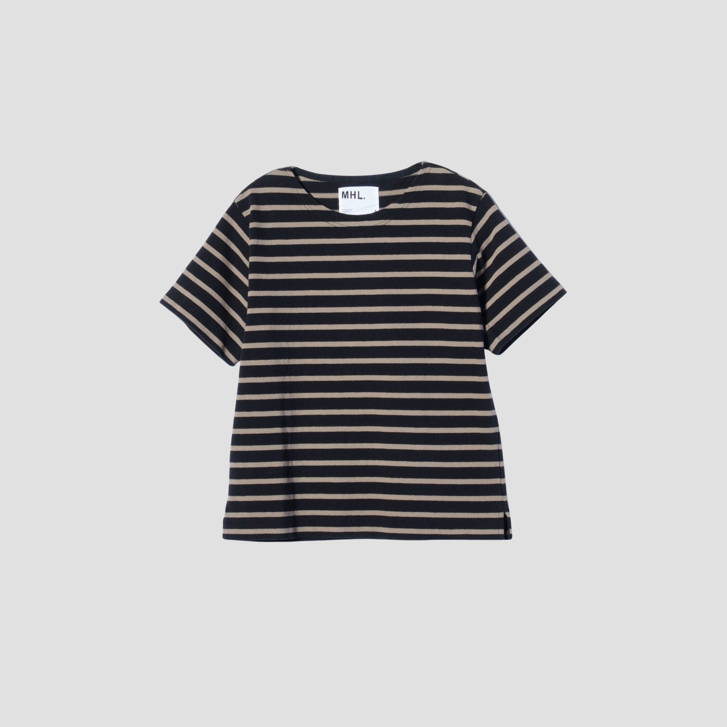 STRIPED DRY COTTON JERSEY