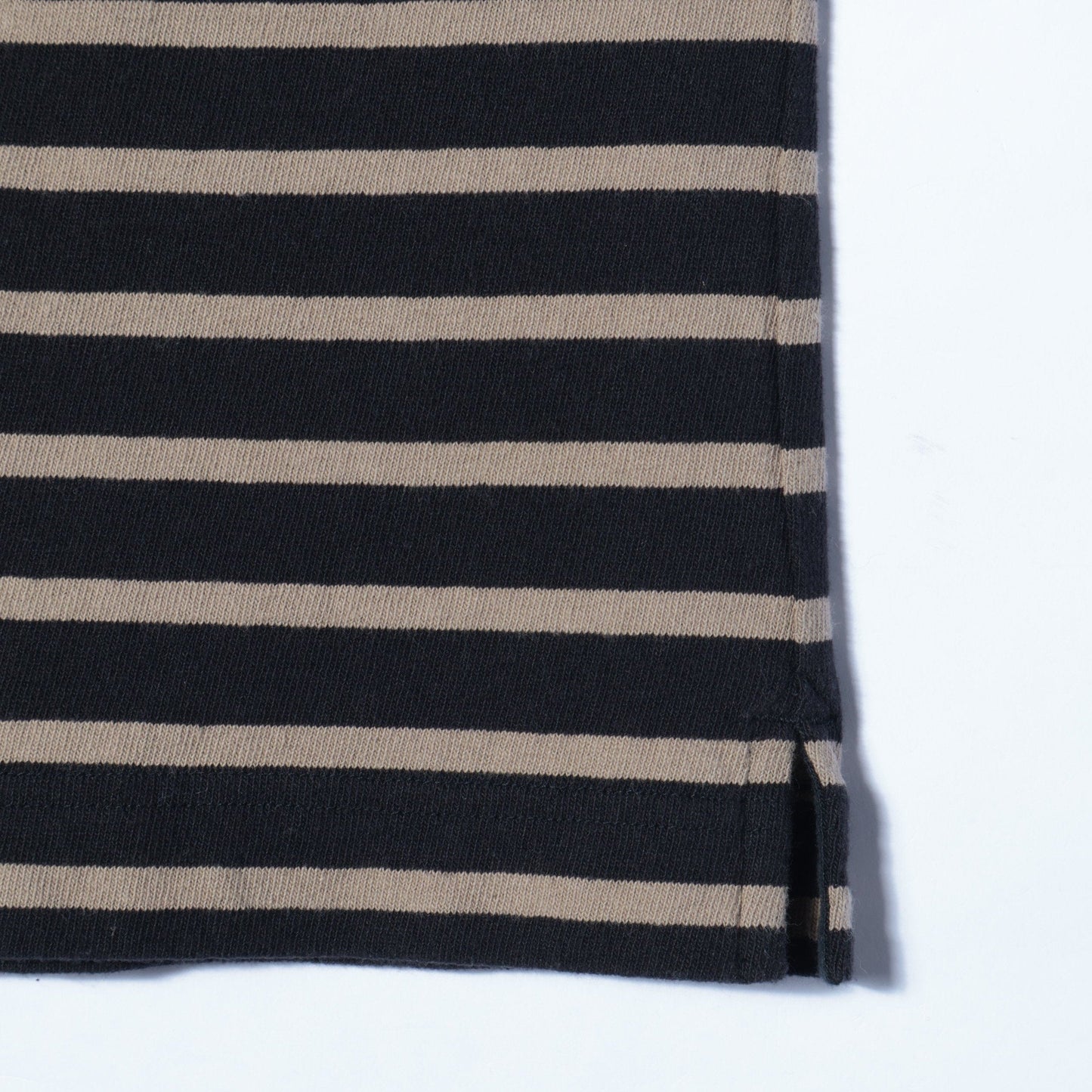 STRIPED DRY COTTON JERSEY