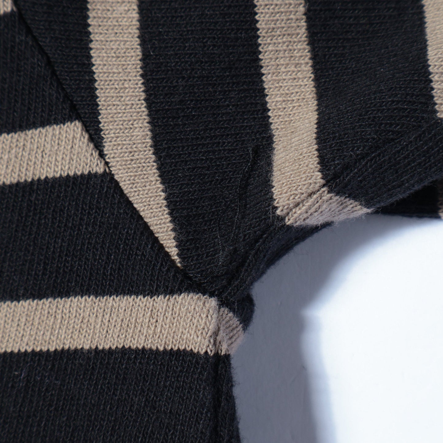 STRIPED DRY COTTON JERSEY