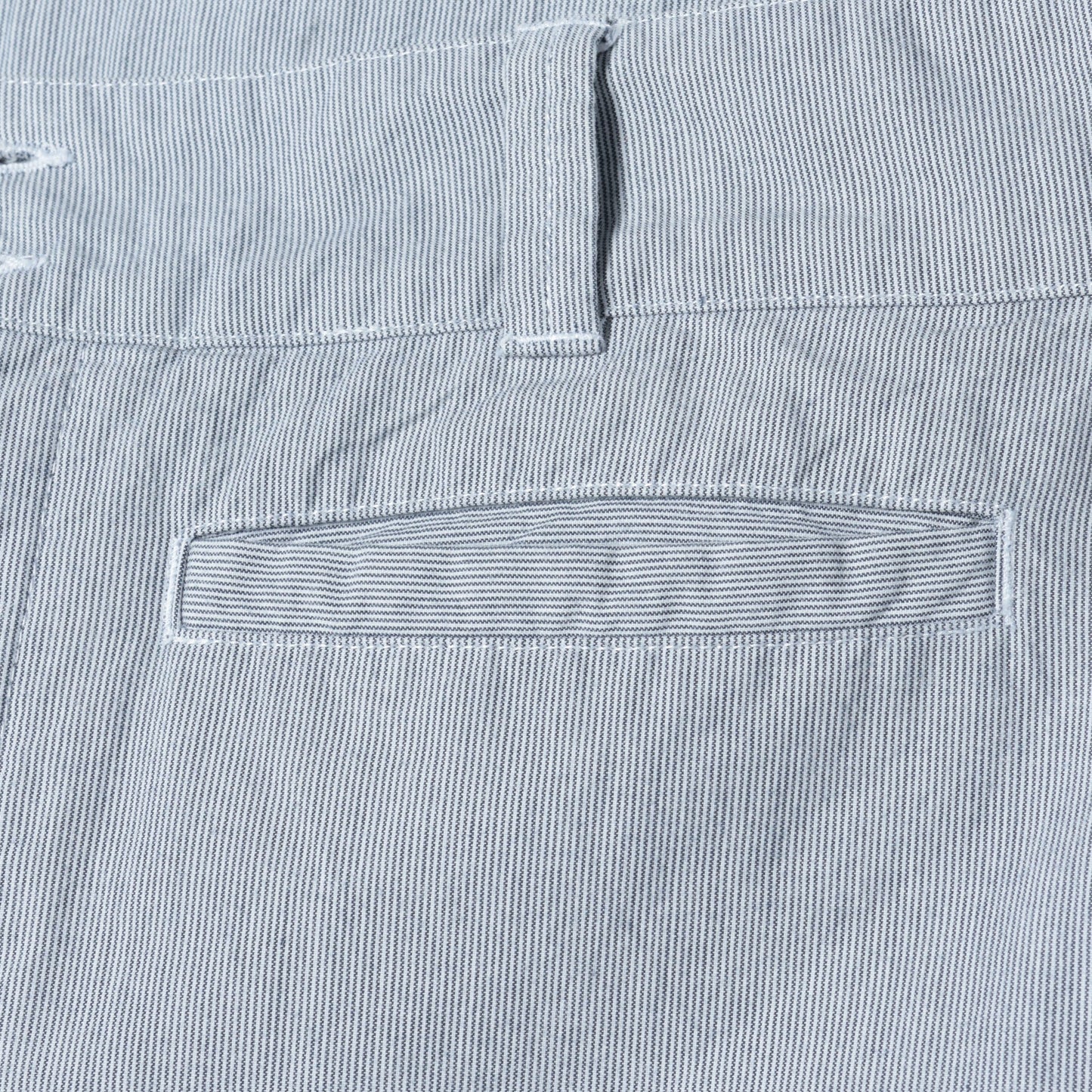 HAIRLINE COTTON TROUSERS