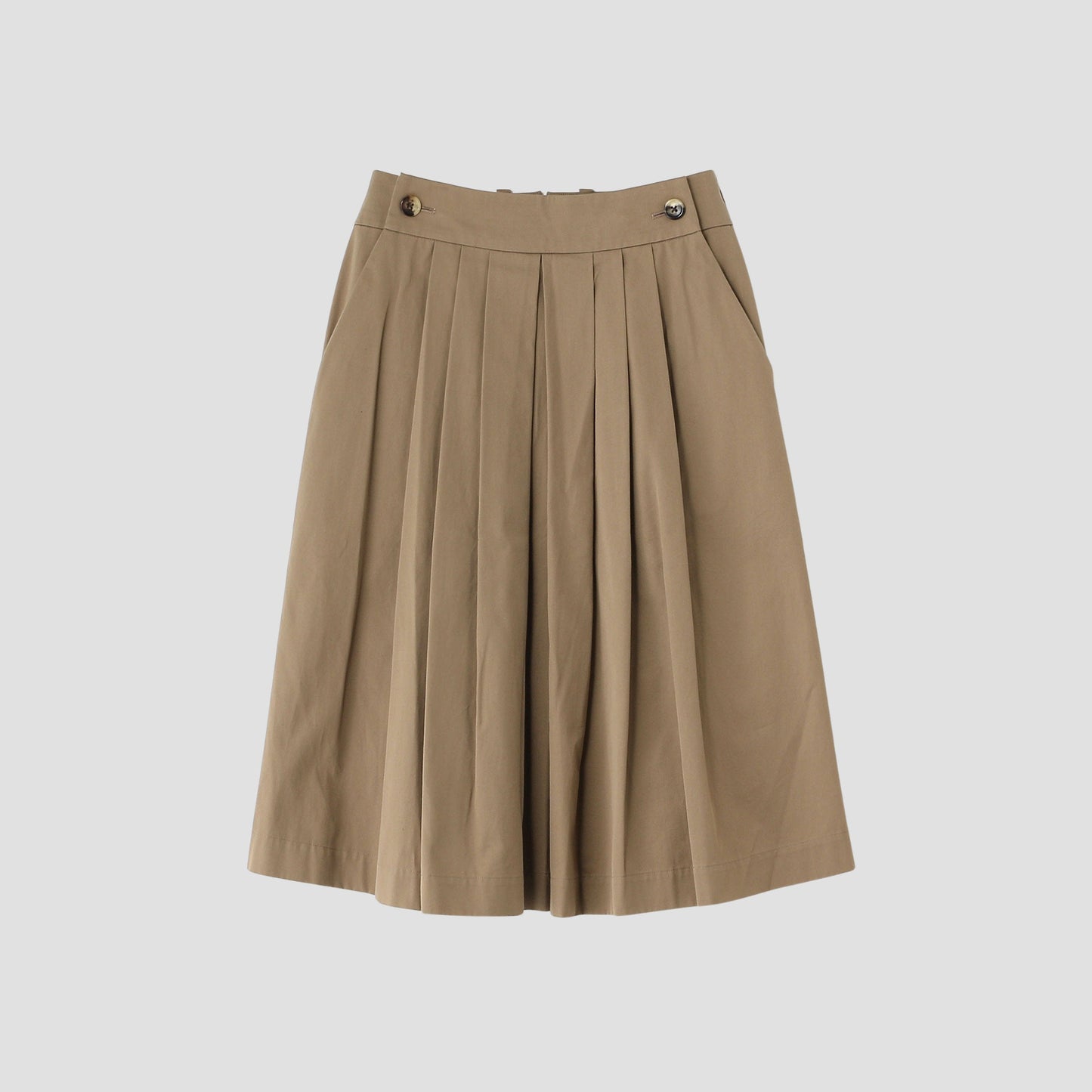 HIGHDENSE COTTON TWILL SKIRT