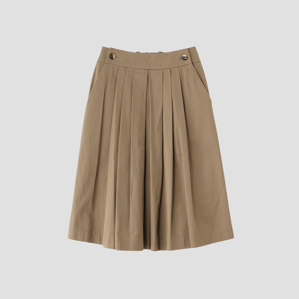 HIGHDENSE COTTON TWILL SKIRT