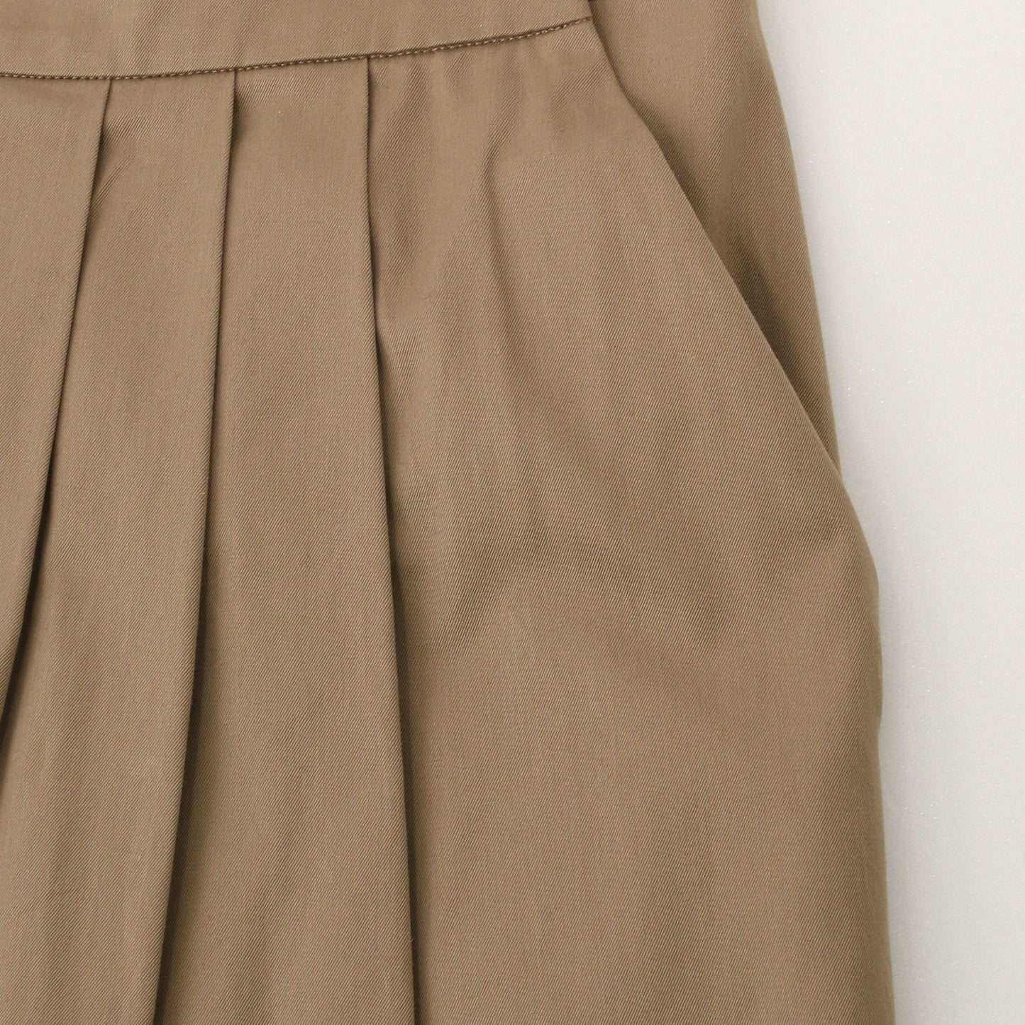 HIGHDENSE COTTON TWILL SKIRT