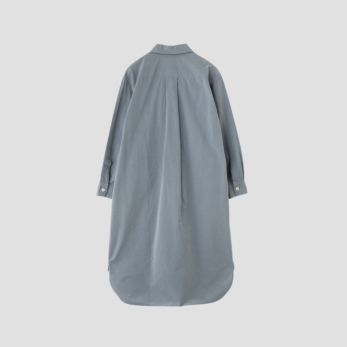 YARN DYED COTTON POPLIN DRESS