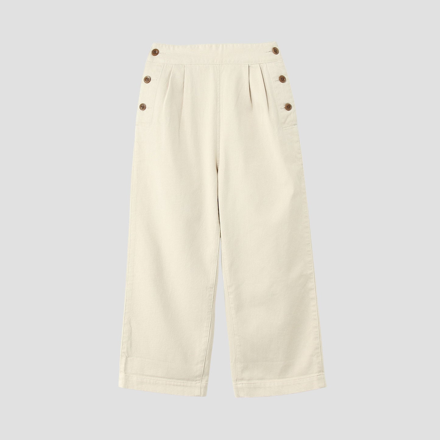 WOOL COTTON HEAVY TWILL TROUSERS