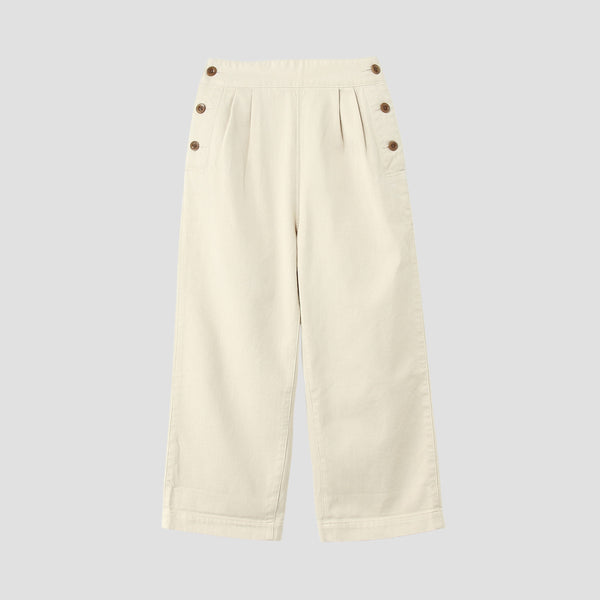 WOOL COTTON HEAVY TWILL TROUSERS
