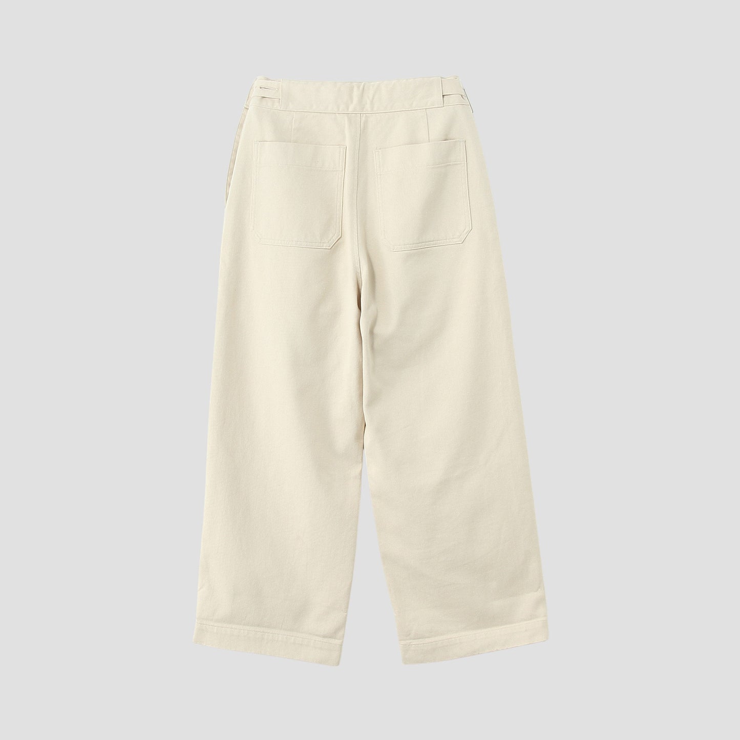 WOOL COTTON HEAVY TWILL TROUSERS