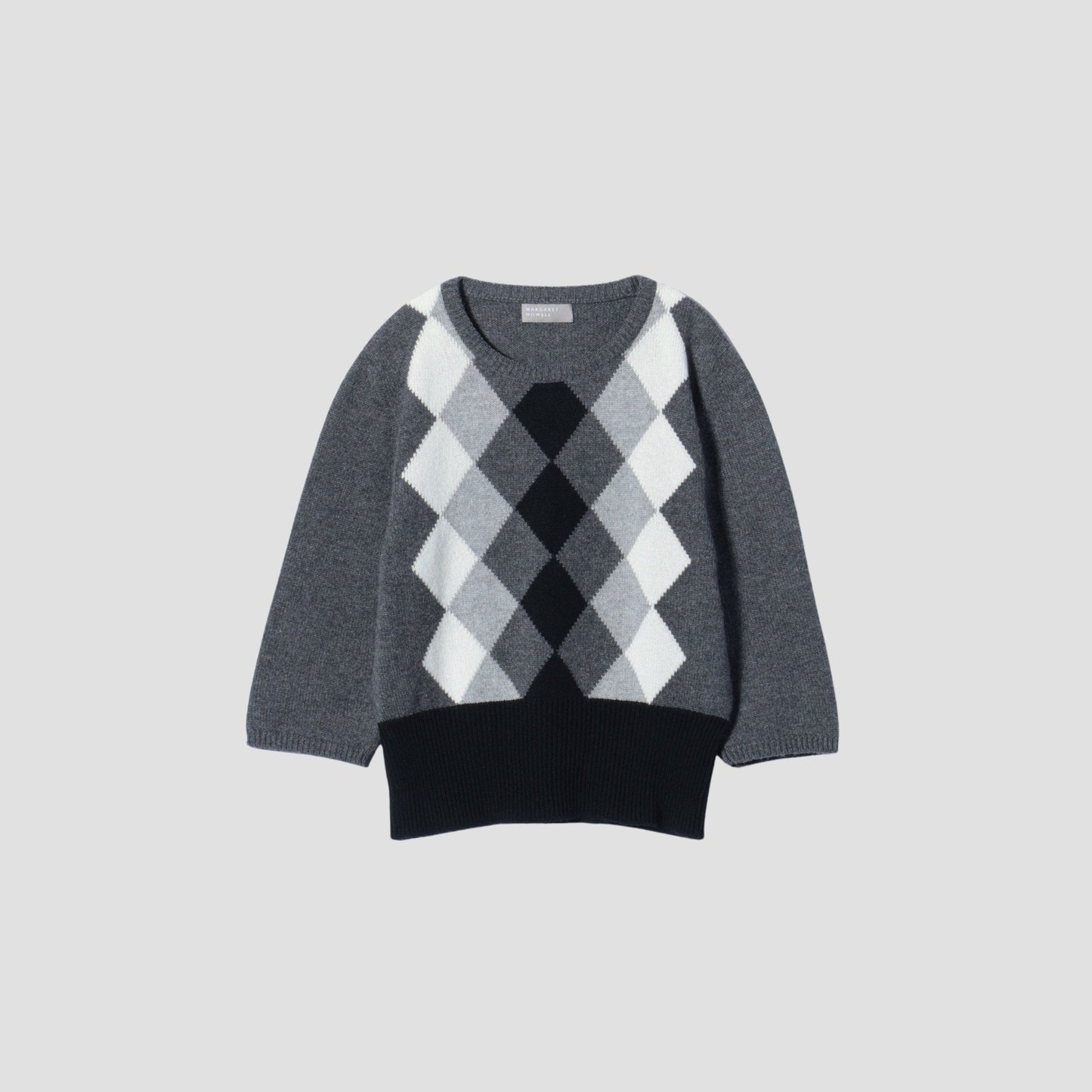 GRAPHIC ARGYLE KNIT