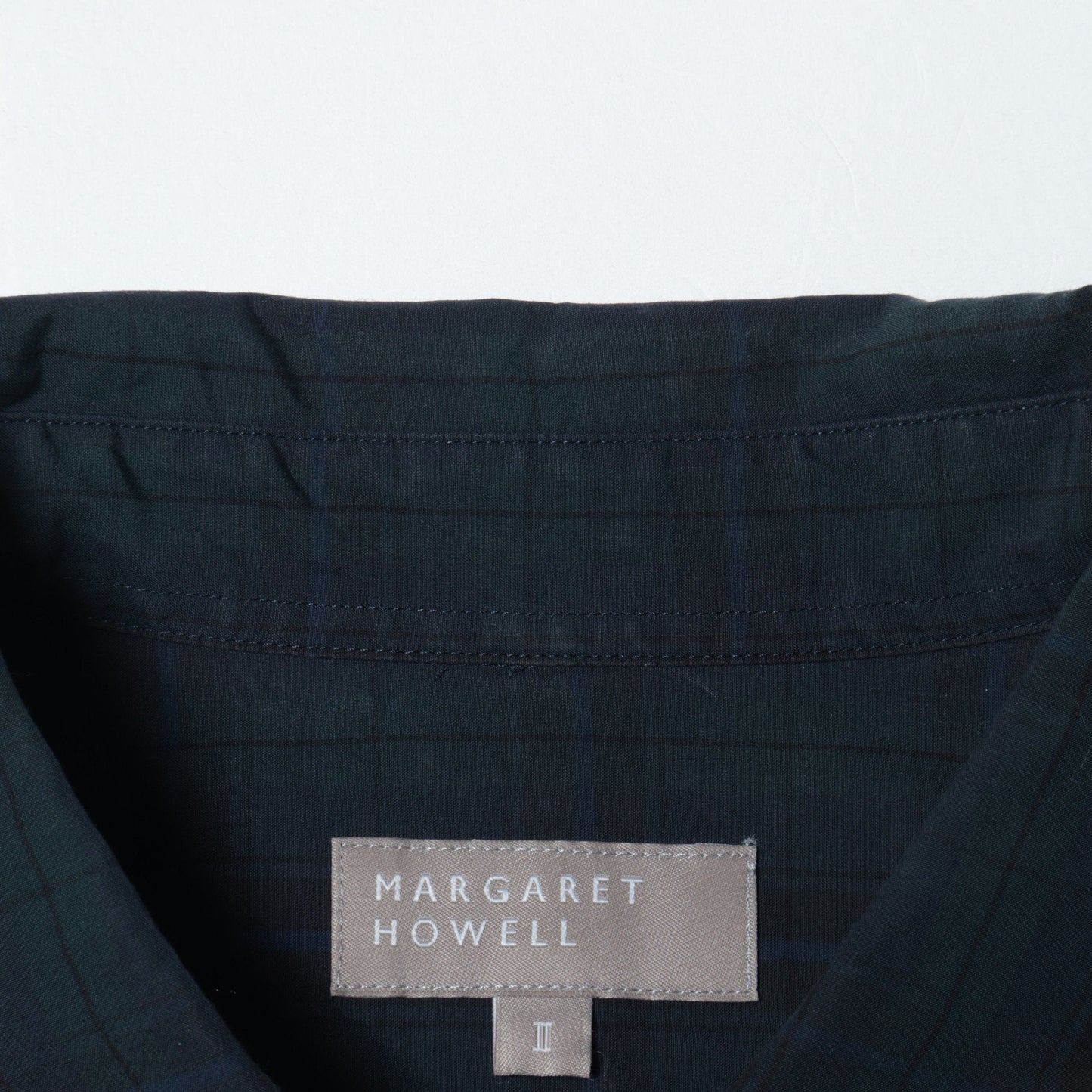 TARTAN POPLIN COTTON SHIRT