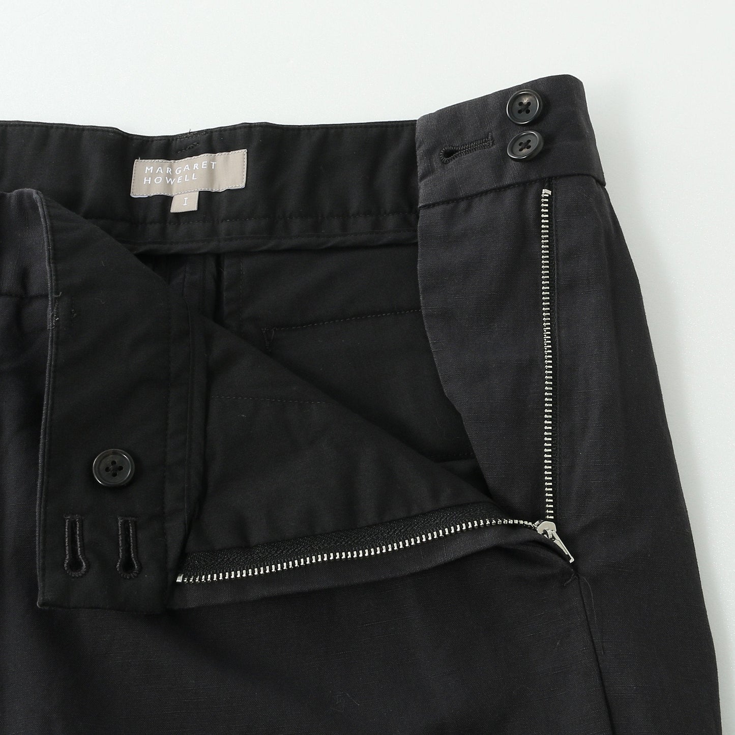 COTTON LINEN TROUSERS