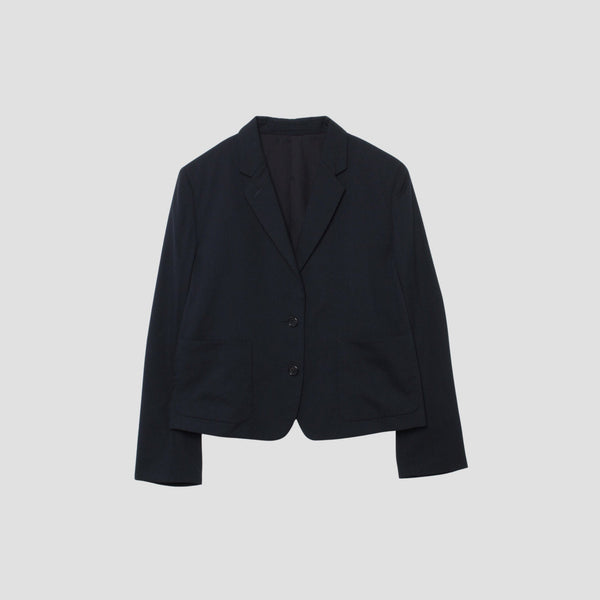 FINE WOOL POPLIN JACKET