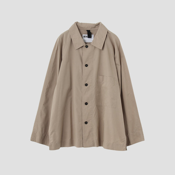 FLUID COTTON POPLIN SHIRT