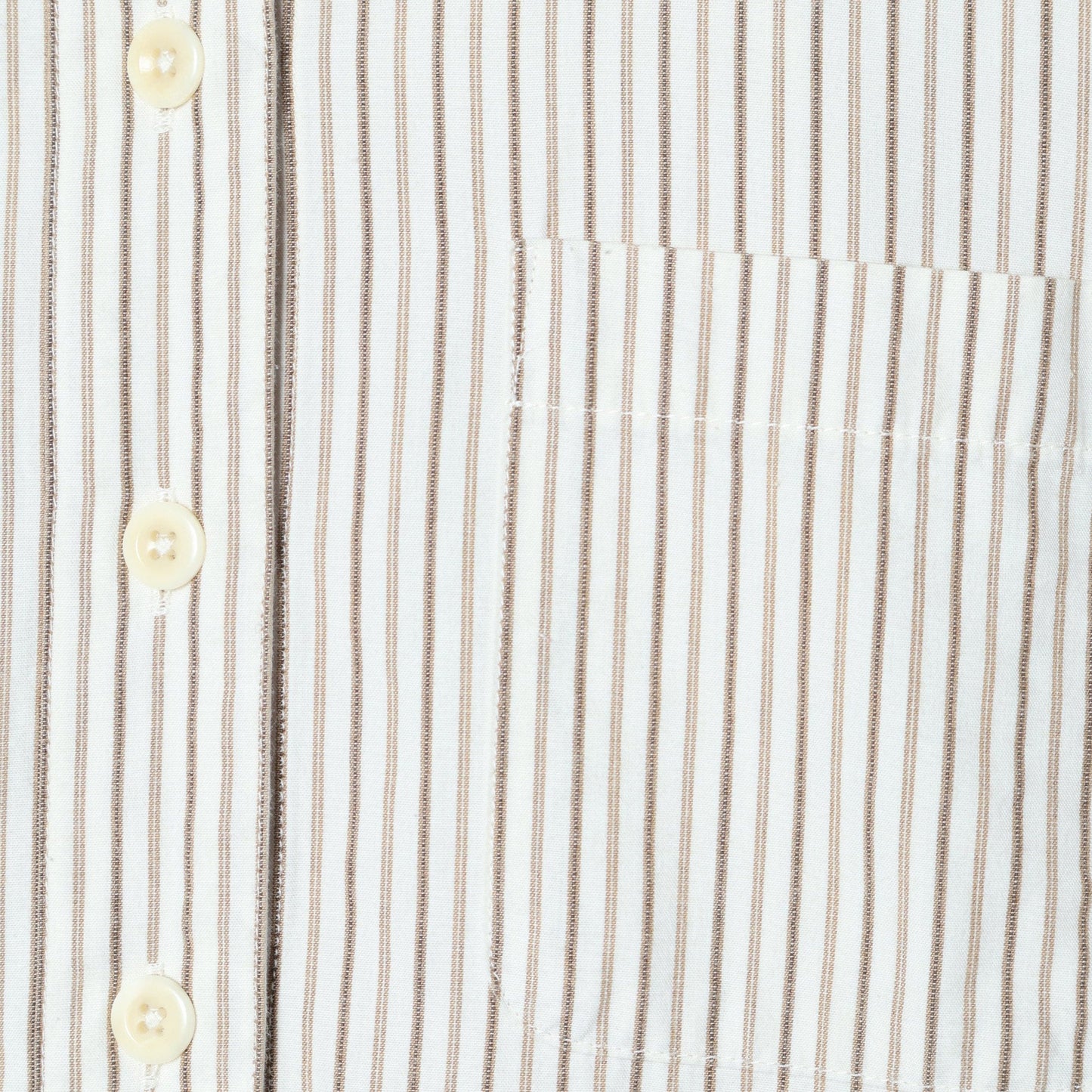 COTTON WOOL STRIPE SHIRT