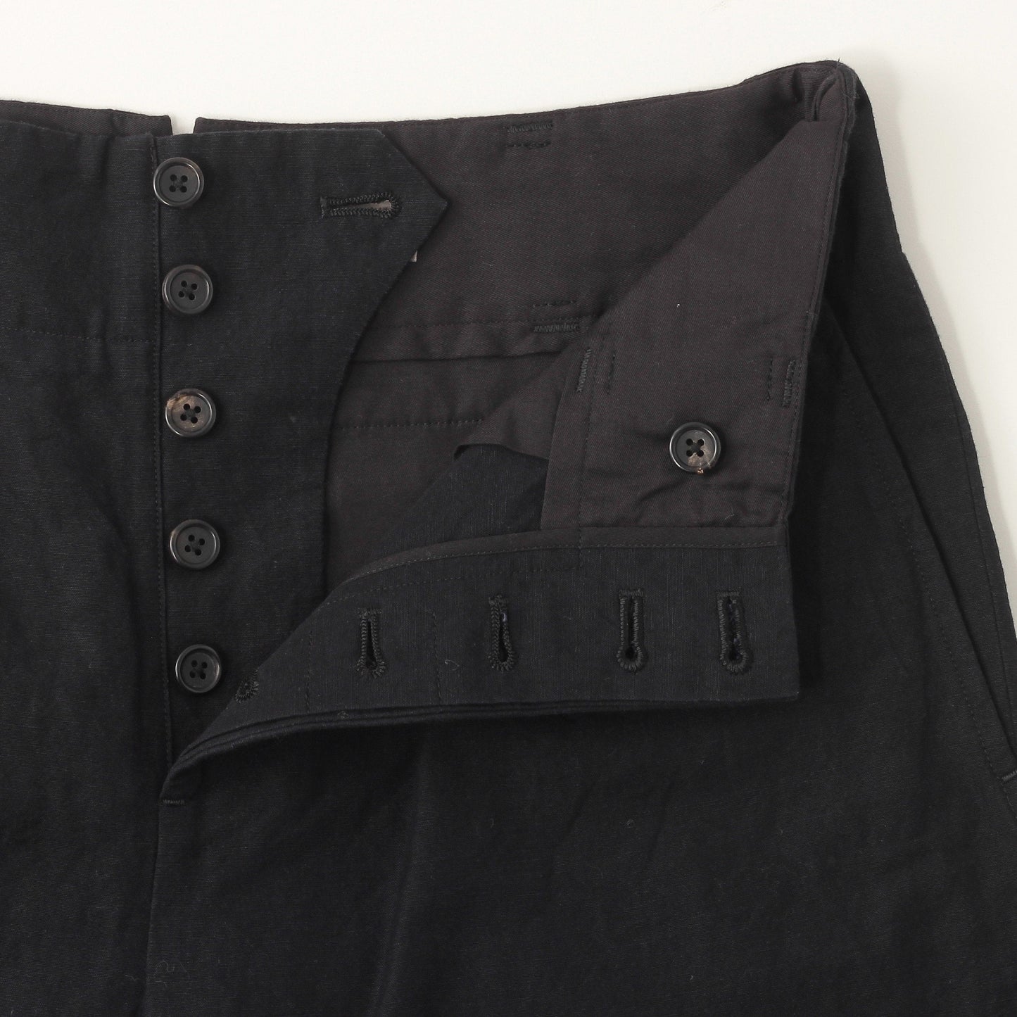 COTTON LINEN TROUSERS