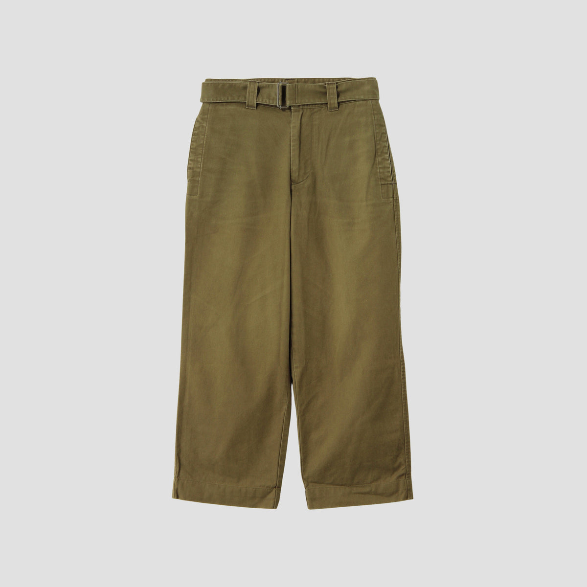 JAPANESE COTTON LINEN DRILL TROUSERS