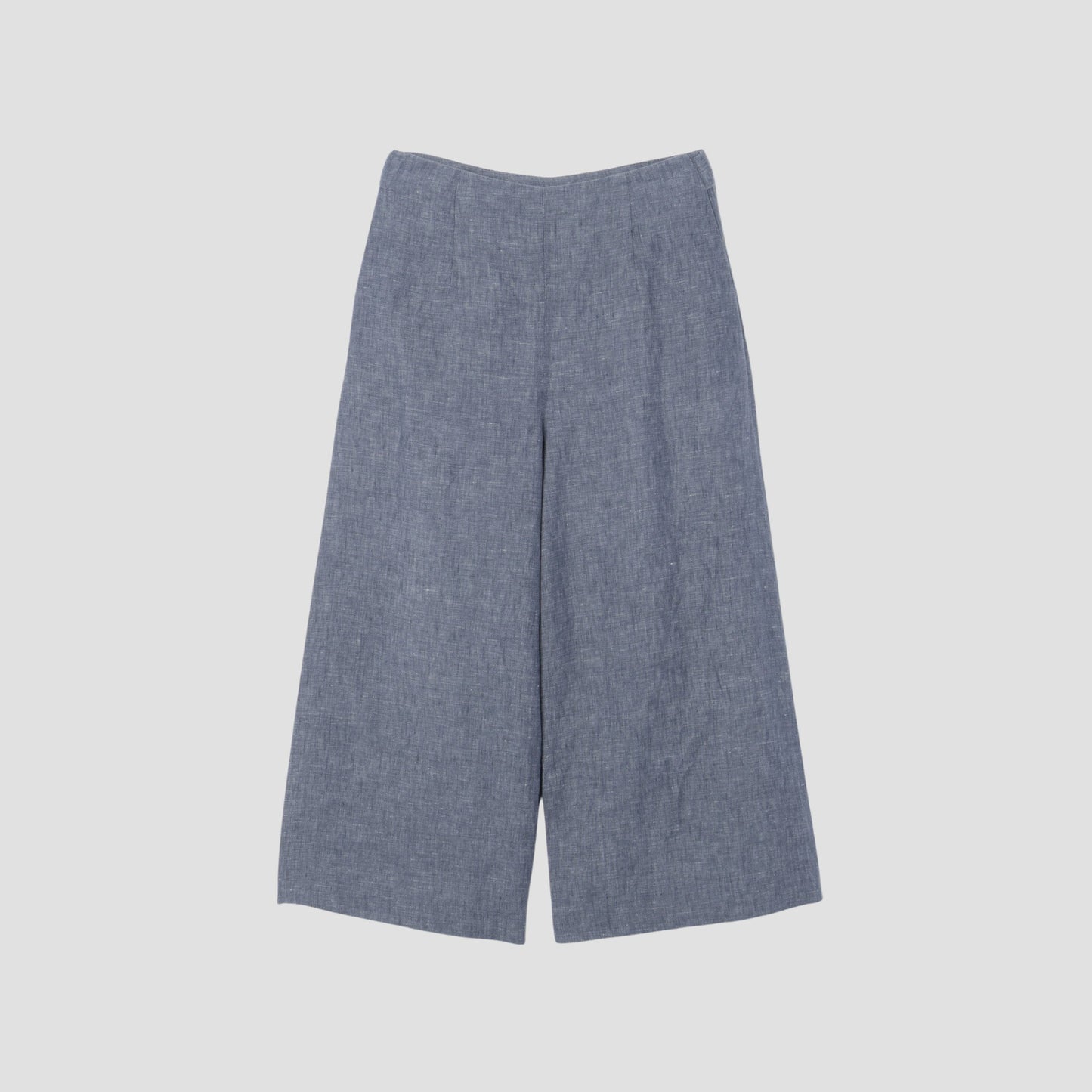 LINEN CHAMBRAY TROUSERS