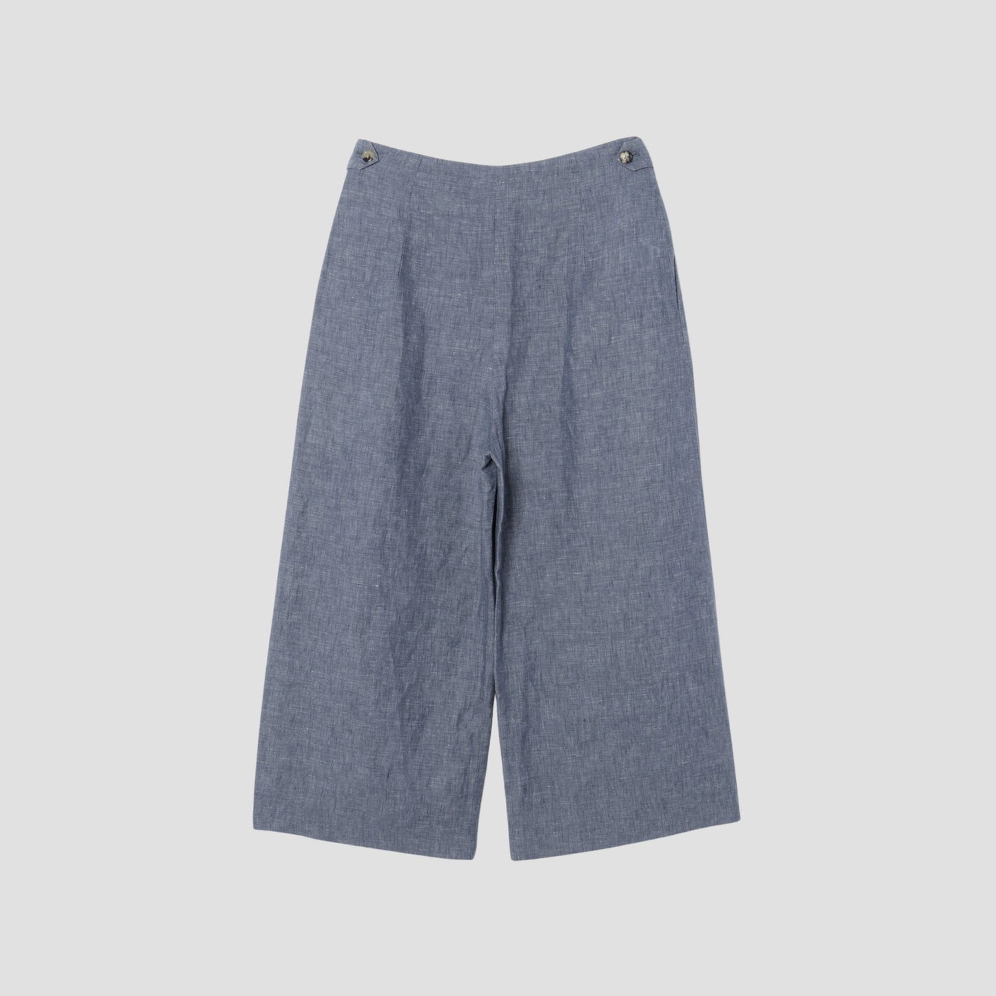 LINEN CHAMBRAY TROUSERS