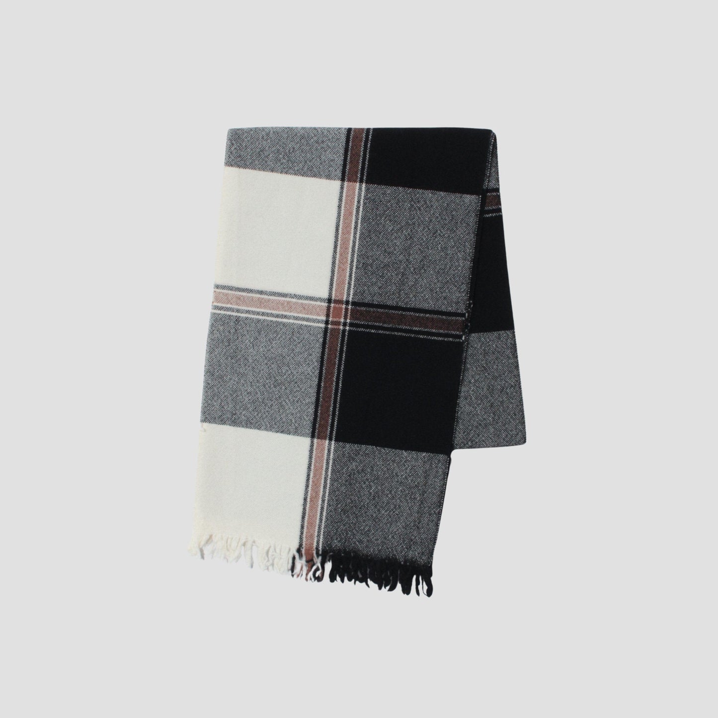 BIG CHECK SCARF