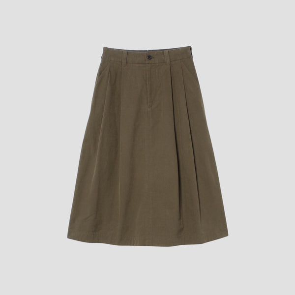 MATT COTTON TWILL SKIRT